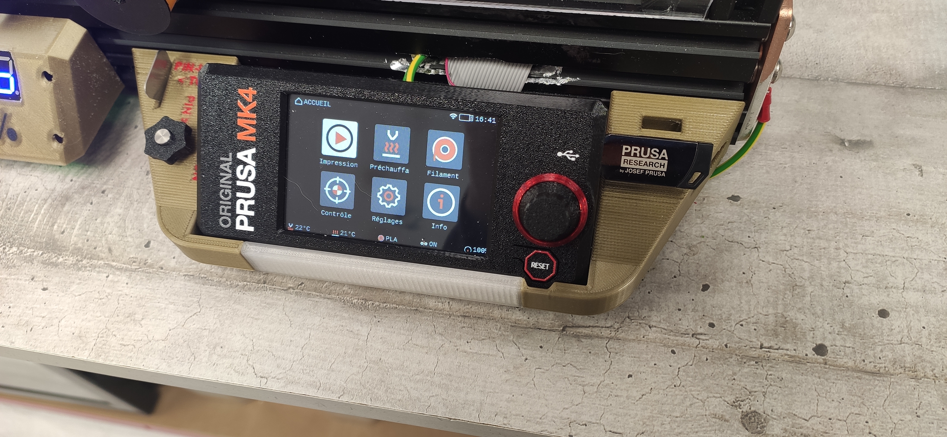 PRUSA XLCD Vệ Sinh Màn Hình Vừa Khít Bản Remix