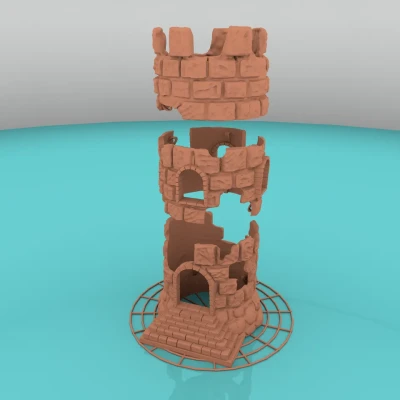 Lâu Đài Nổi Cho Bể Cá