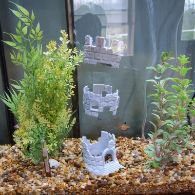 Lâu Đài Nổi Cho Bể Cá