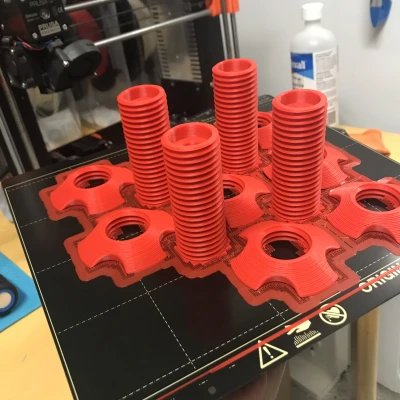 Trục cuộn dây tóc trung tâm có bạc đạn