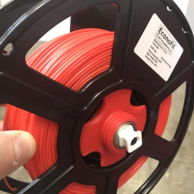 Trục cuộn dây tóc trung tâm có bạc đạn