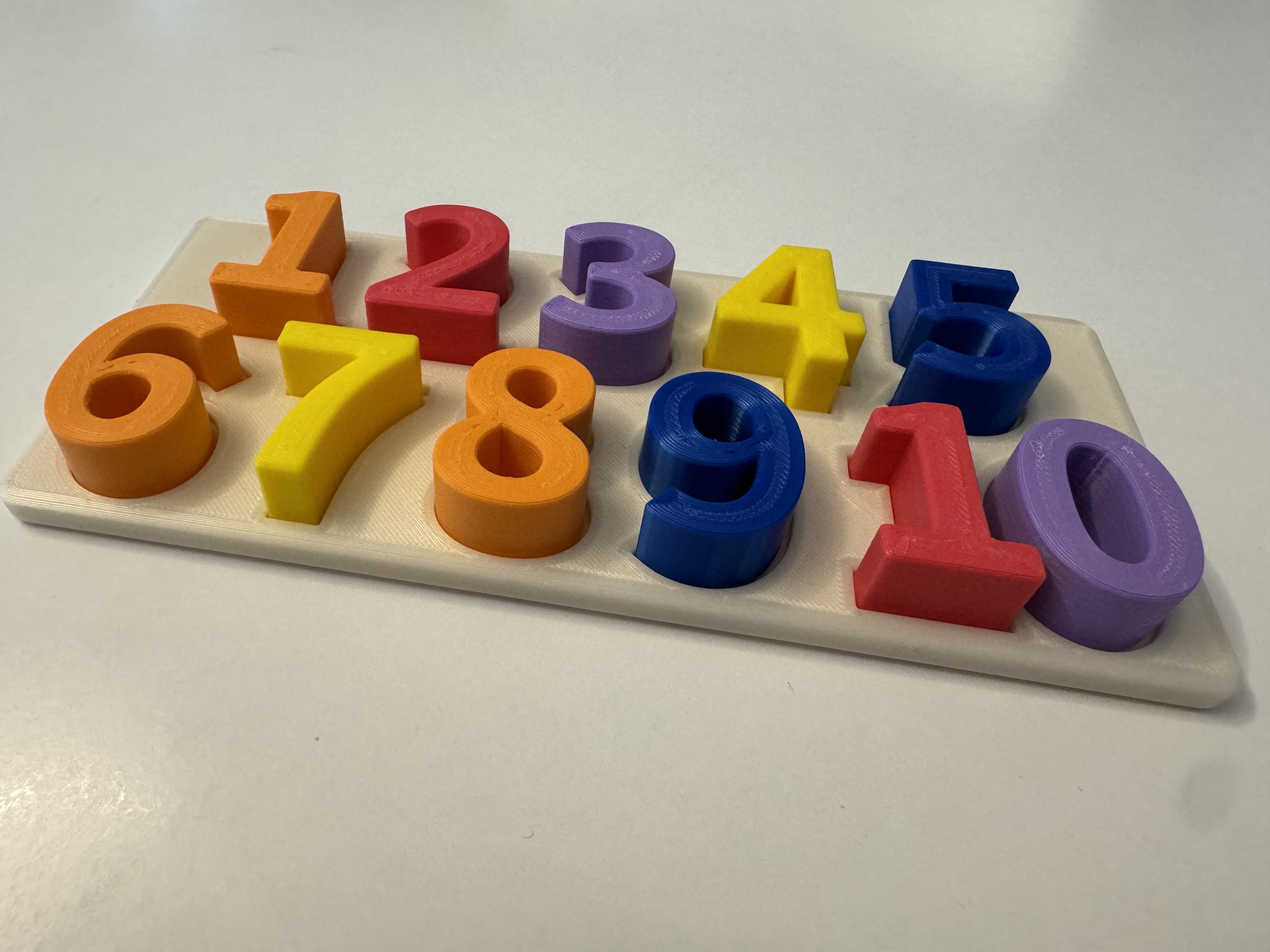 Đồ chơi xếp hình cho bé - Zahlenpuzzle