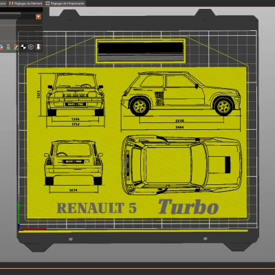 Bản vẽ Renault 5 Turbo
