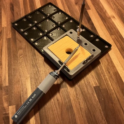 Giá Đỡ Mỏ Hàn (Có Chỗ Để Bọt Biển) Cho Gridfinity