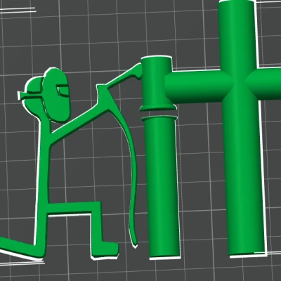 Stickman Thợ Hàn Ống Nước