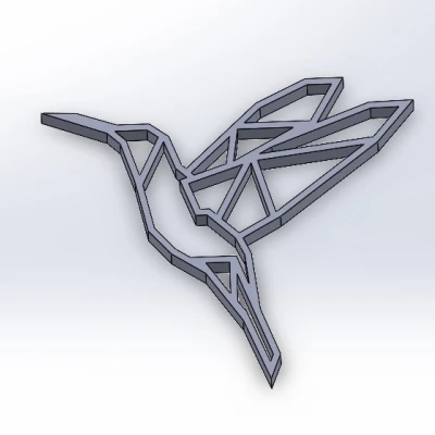 Chim Ruồi (Kolibrík) Hình Học