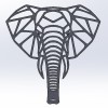 Tượng Voi Hình Học - Thumbnail 2