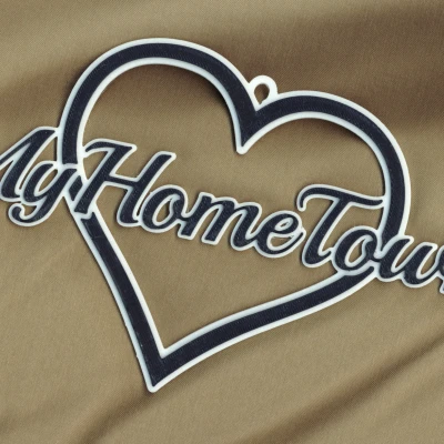 Trái Tim Có Chữ Tùy Chỉnh (OpenSCAD)