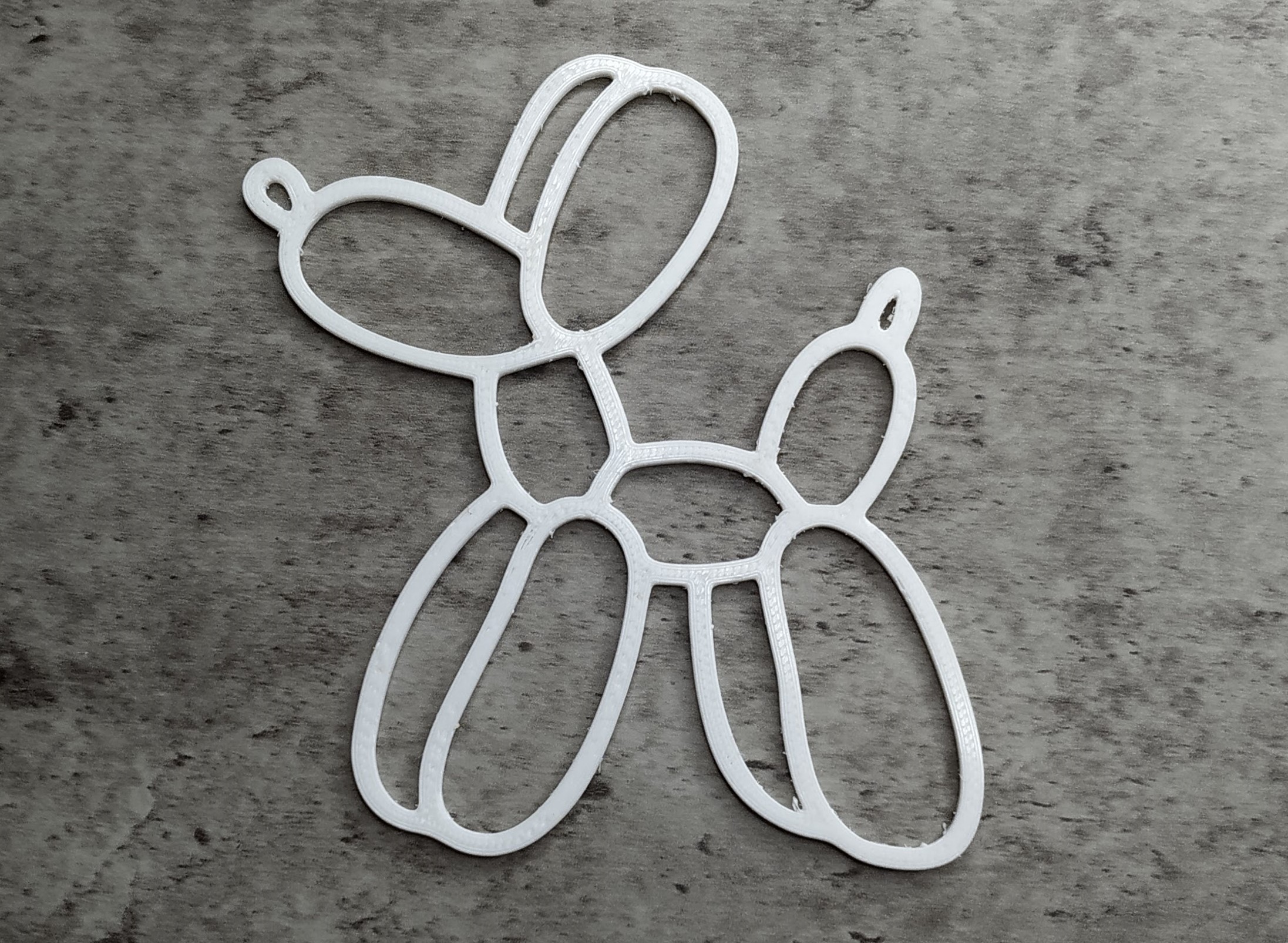 Tranh Treo Tường Hình Chó Bong Bóng - Balon Dog Wallart