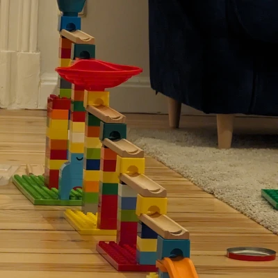 Adapter Nối Đường Ray Bi với Gạch Lego