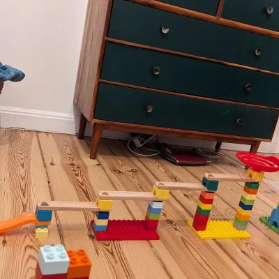 Adapter Nối Đường Ray Bi với Gạch Lego