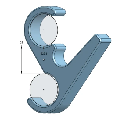Móc Treo Khăn Sưởi - Dạng Kẹp