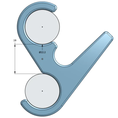 Móc Treo Khăn Sưởi - Dạng Kẹp