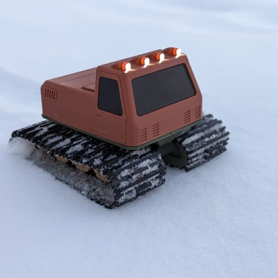 Thân Xe Snowcat Tỷ Lệ 1/24 Phiên Bản 2.0 - Chi Tiết Hơn!