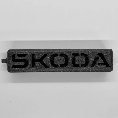 Móc Khóa Logo Skoda Mới