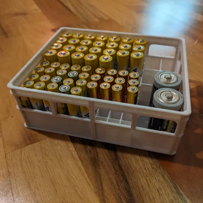 Hộp Đựng Pin XXL AA / AAA / 9V