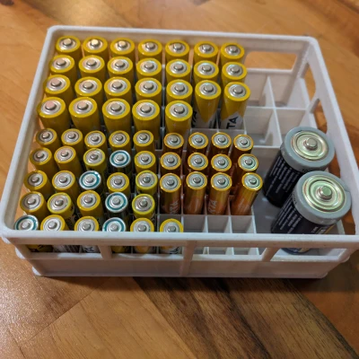 Hộp Đựng Pin XXL AA / AAA / 9V