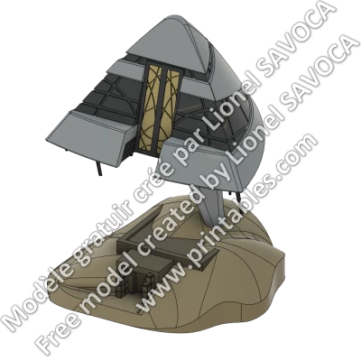 Tàu Osiris Cá nhân - Tỉ lệ 1:75