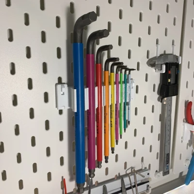 Giá để bộ lục giác WERA cho Ikea Skadis