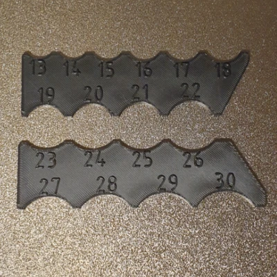 Thước đo bán kính 13-22, 23-30