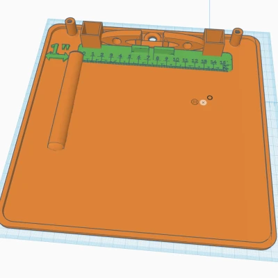 Khay Đựng Đồ Làm Việc Đa Năng Kèm Thước Đo Và Điểm Gắn