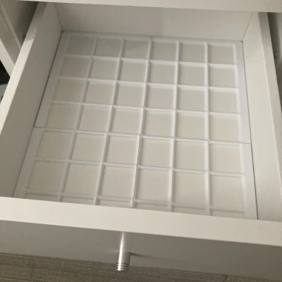 Gridfinity grid cho Kallax