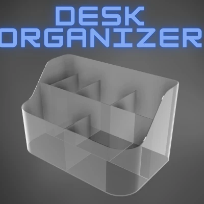 Hộp Đựng Văn Phòng Phẩm Để Bàn In 3D