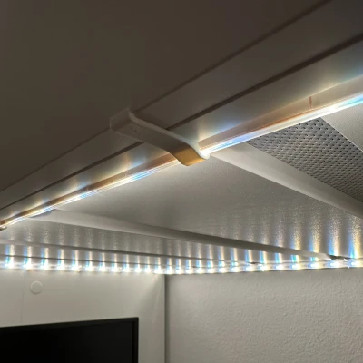 Kẹp Dải Đèn Hue Cho Giường Ikea SMÅSTAD (Không Khoan, Không Dán)