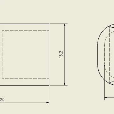 Đầu Bịt Thanh Treo Rèm Cửa