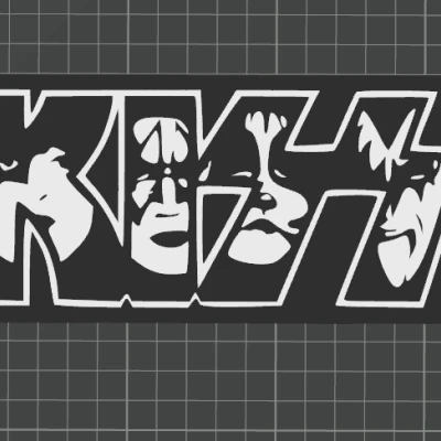 Biển hiệu ban nhạc Kiss 2