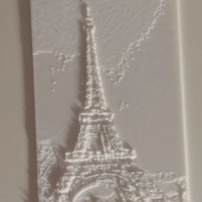 Tháp Eiffel lithophane