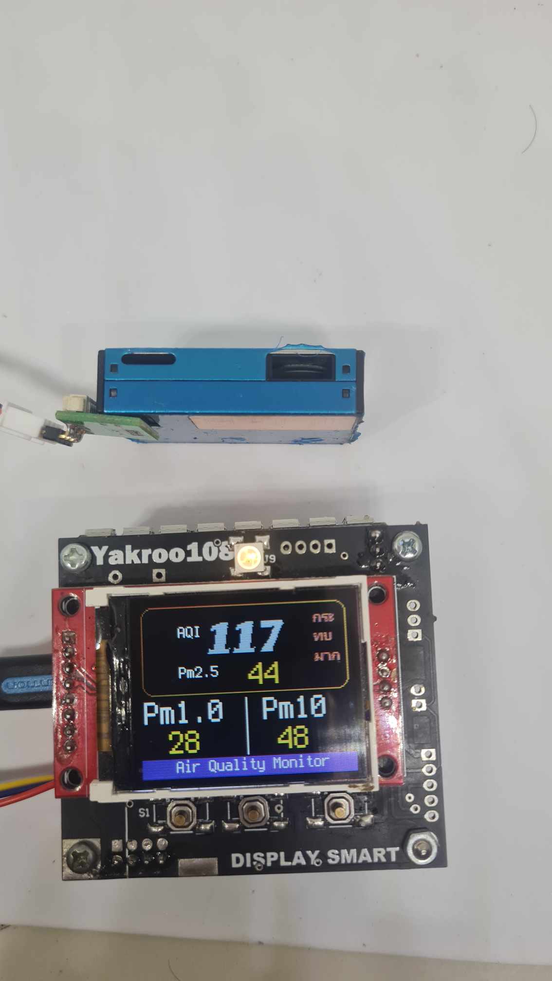 Máy Đo Chất Lượng Không Khí (raspberry PICO)