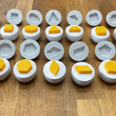 Đồ Chơi Trứng Tập Ghép Hình