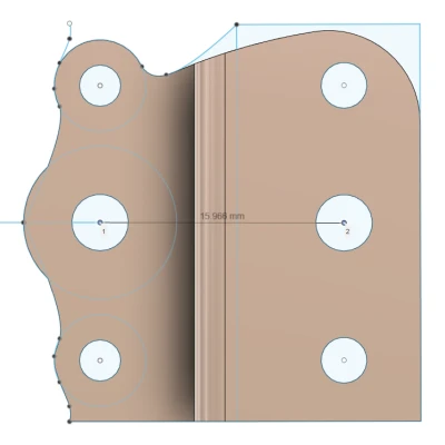 Kit Nâng Cảm Biến Chạm 2mm Cho Creality Sprite Pro