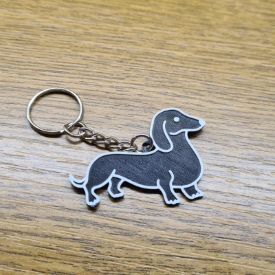 Móc khóa Chó Jezevčík