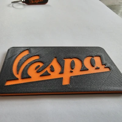 Biển hiệu VESPA (Vespa-Schild)