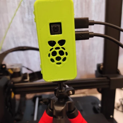 Vỏ Raspberry Pi Zero 2 W kèm Camera và Đế Tripod