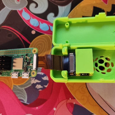 Vỏ Raspberry Pi Zero 2 W kèm Camera và Đế Tripod