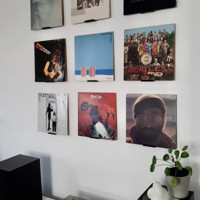 Giá Treo Tường Đĩa Vinyl - Schallplatten Wand Halter