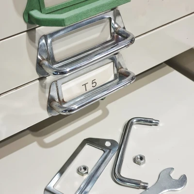 Tay nắm ngăn kéo kèm bảng ghi chú nội dung