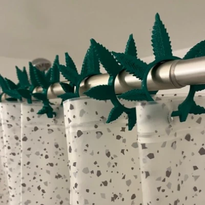 Nhẫn Treo Rèm Cửa Hình Lá