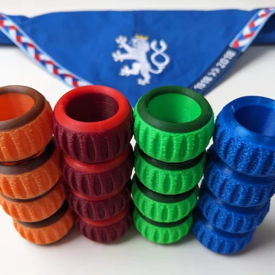 Woggle đơn giản 2 (turbánek)