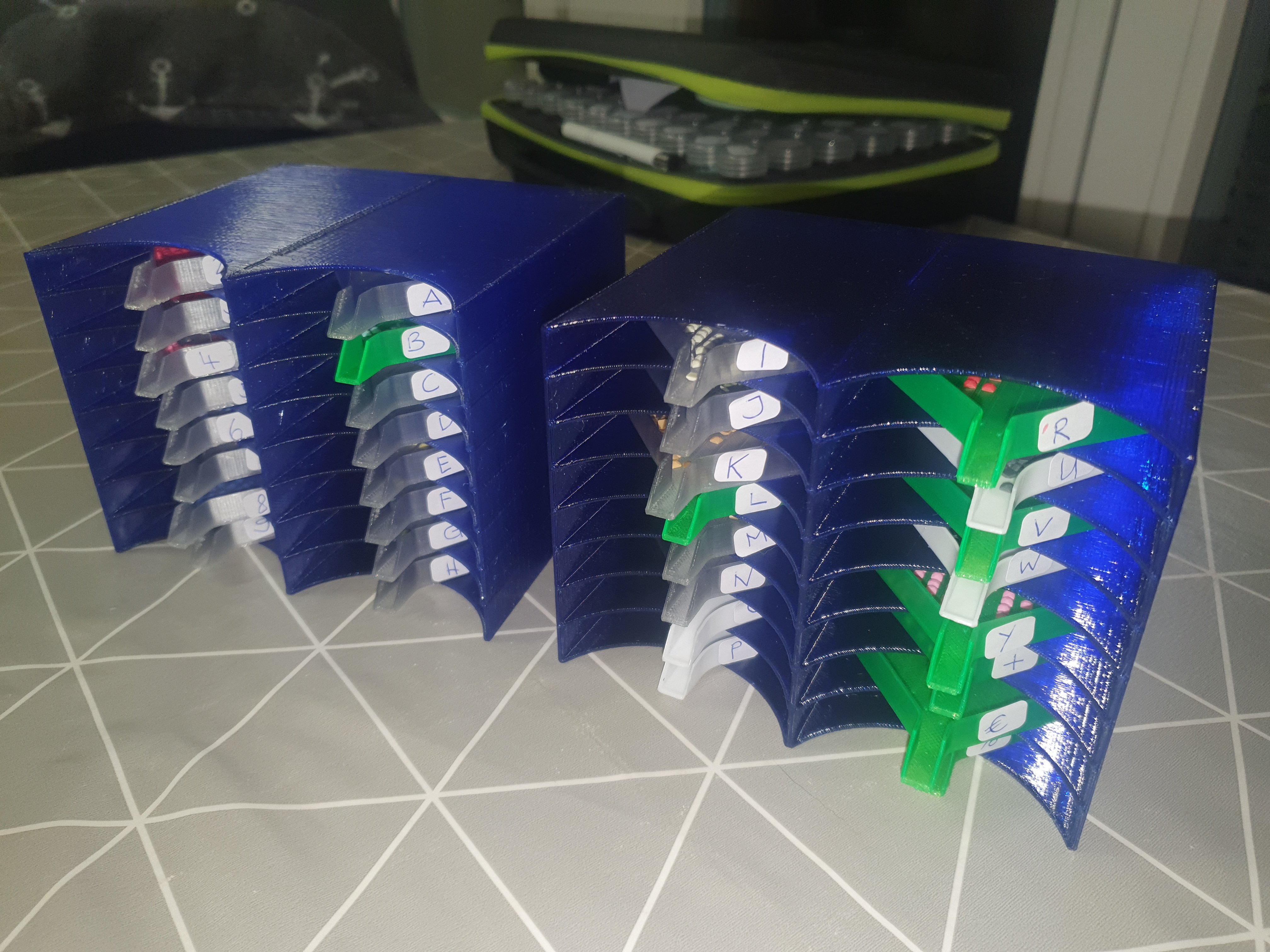 Diamond painting - Khay và Hộp xếp chồng