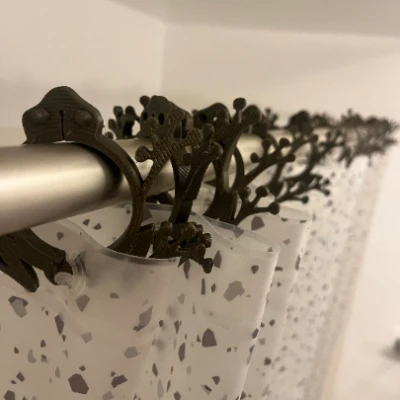 Nhẫn Móc Rèm Cửa Hình Ếch