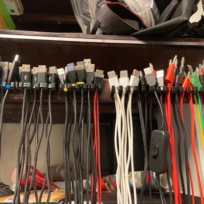Bộ Sắp Xếp Dây Cáp Đơn Giản, In Không Cần Hỗ Trợ