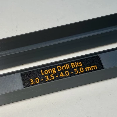 Hộp Gridfinity cho Mũi Khoan Dài