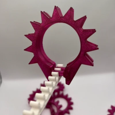 Bộ Khoen Vòng Treo Rèm Tắm Gai Phong Cách Punk