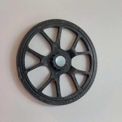 Bánh xe nam châm cho Tranh tường "Porsche GT3 RS 992 Silhouette"