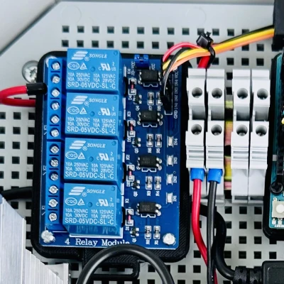 Module Rơ-le 4 Kênh Gắn Ray DIN