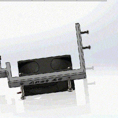 Gắn quạt vào bộ nguồn cho Anet A6